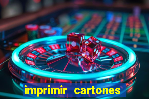 imprimir cartones de bingo